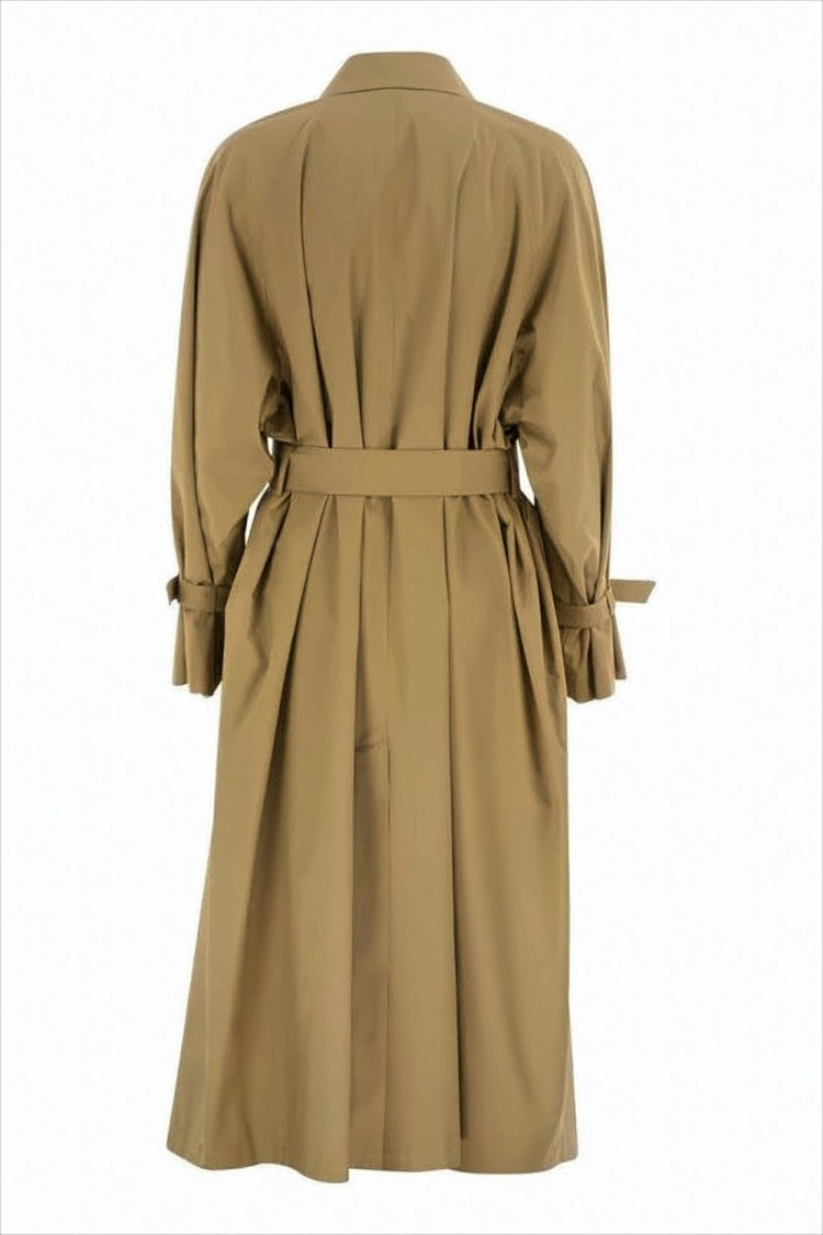 Max Mara Structured Brown Trench Coat
