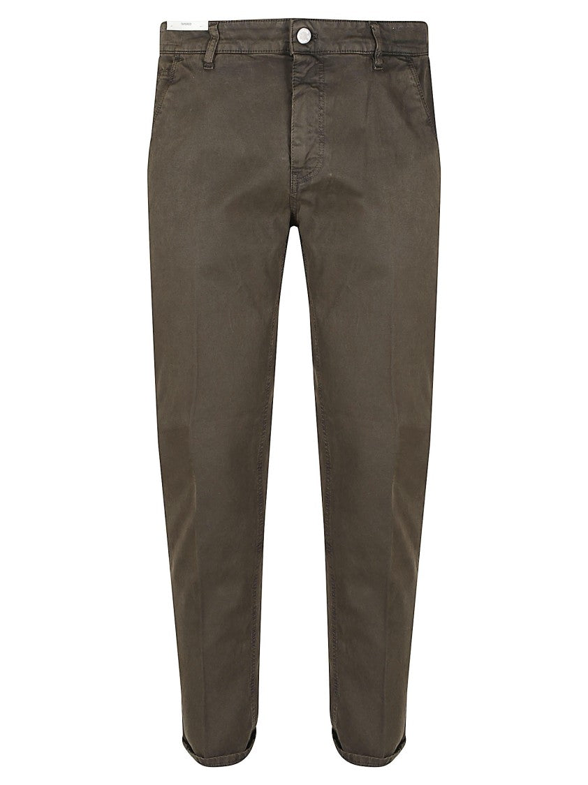 Pt Torino Indie Slim Tapered Cotton Casual Pants