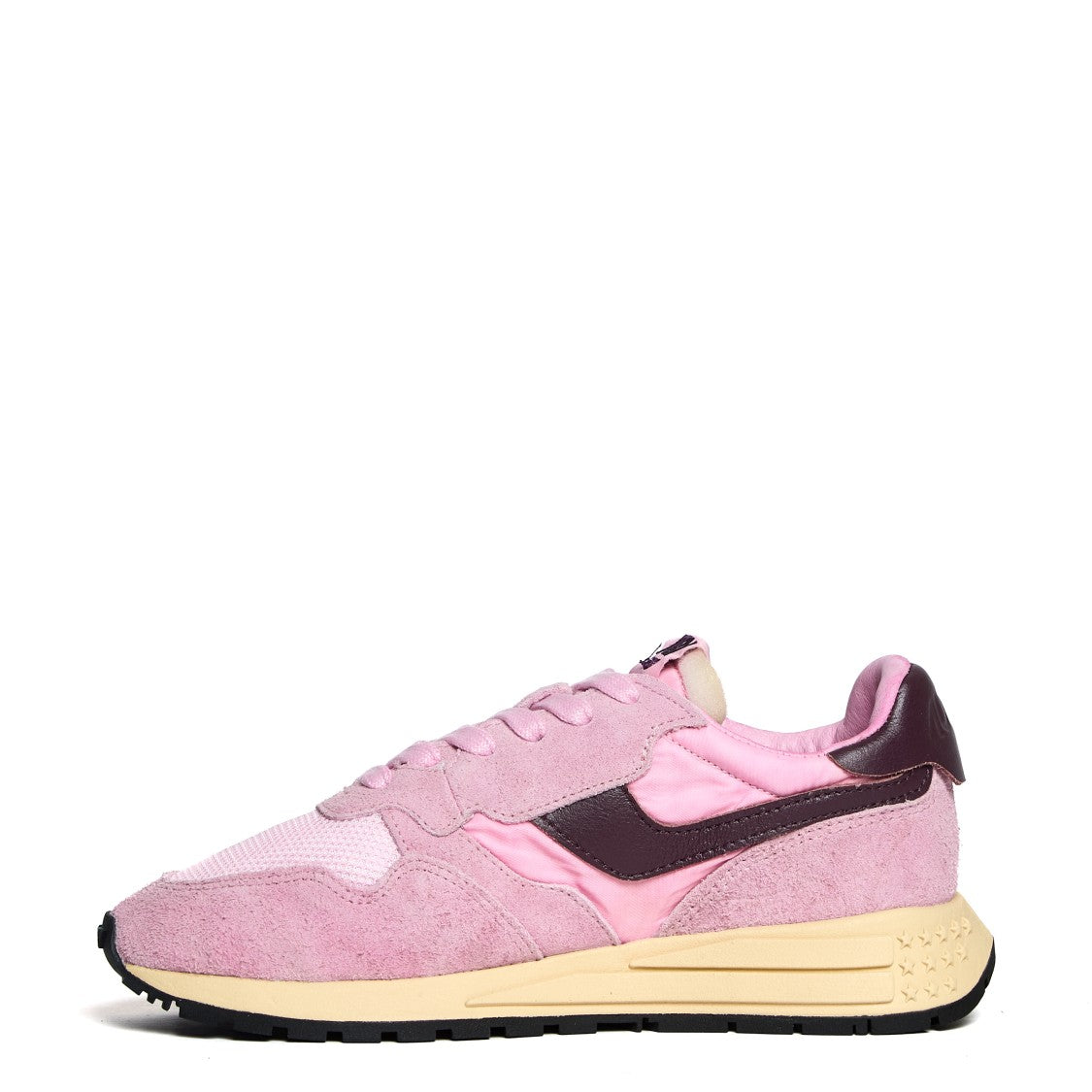 Autry Reelwind Low Sneakers In Roseate With Suede