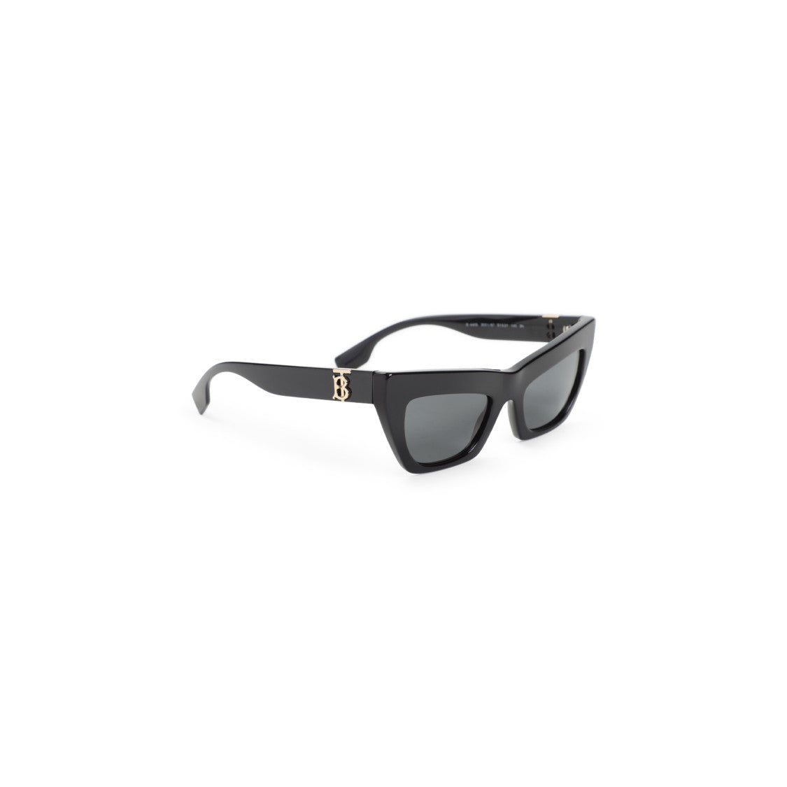 Burberry Angular Black Acetate Sunglasses