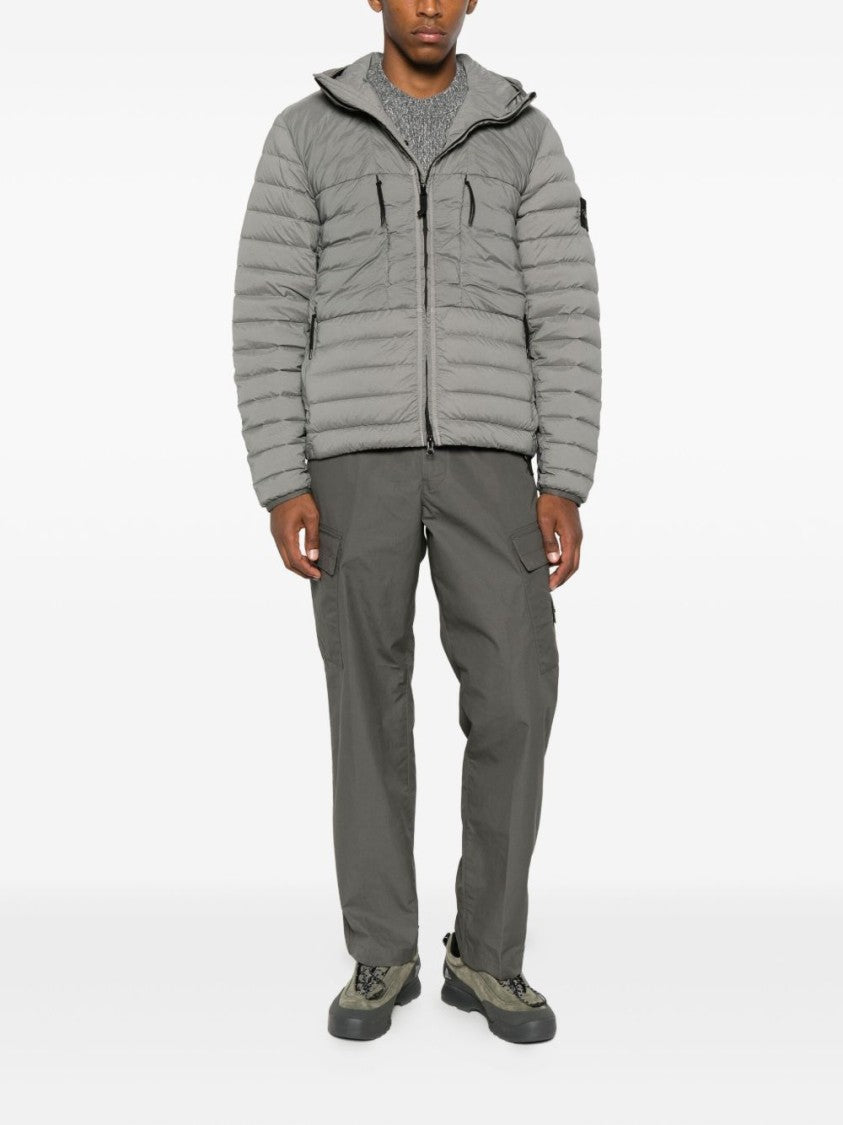Stone Island Quilted Grey Giacconi Jacket