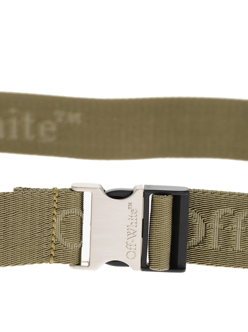 Off-White Tuc Long Logo Tape Belt