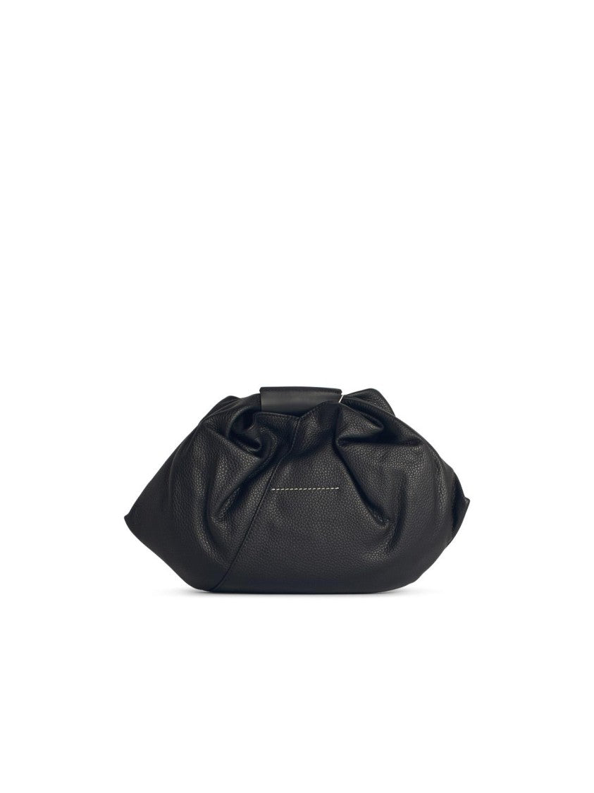Mm6 By Maison Margiela 'Japanise' Mini Bag In Black Leather