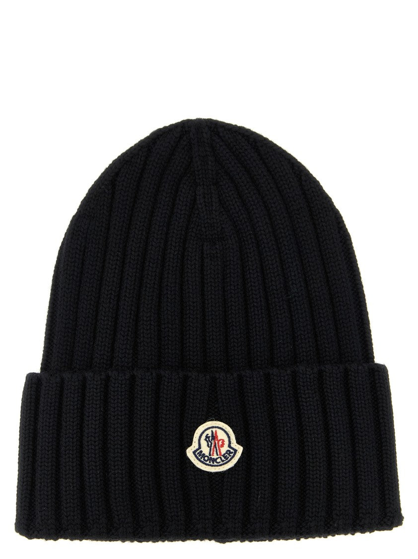 Moncler Ribbed Wool Beanie