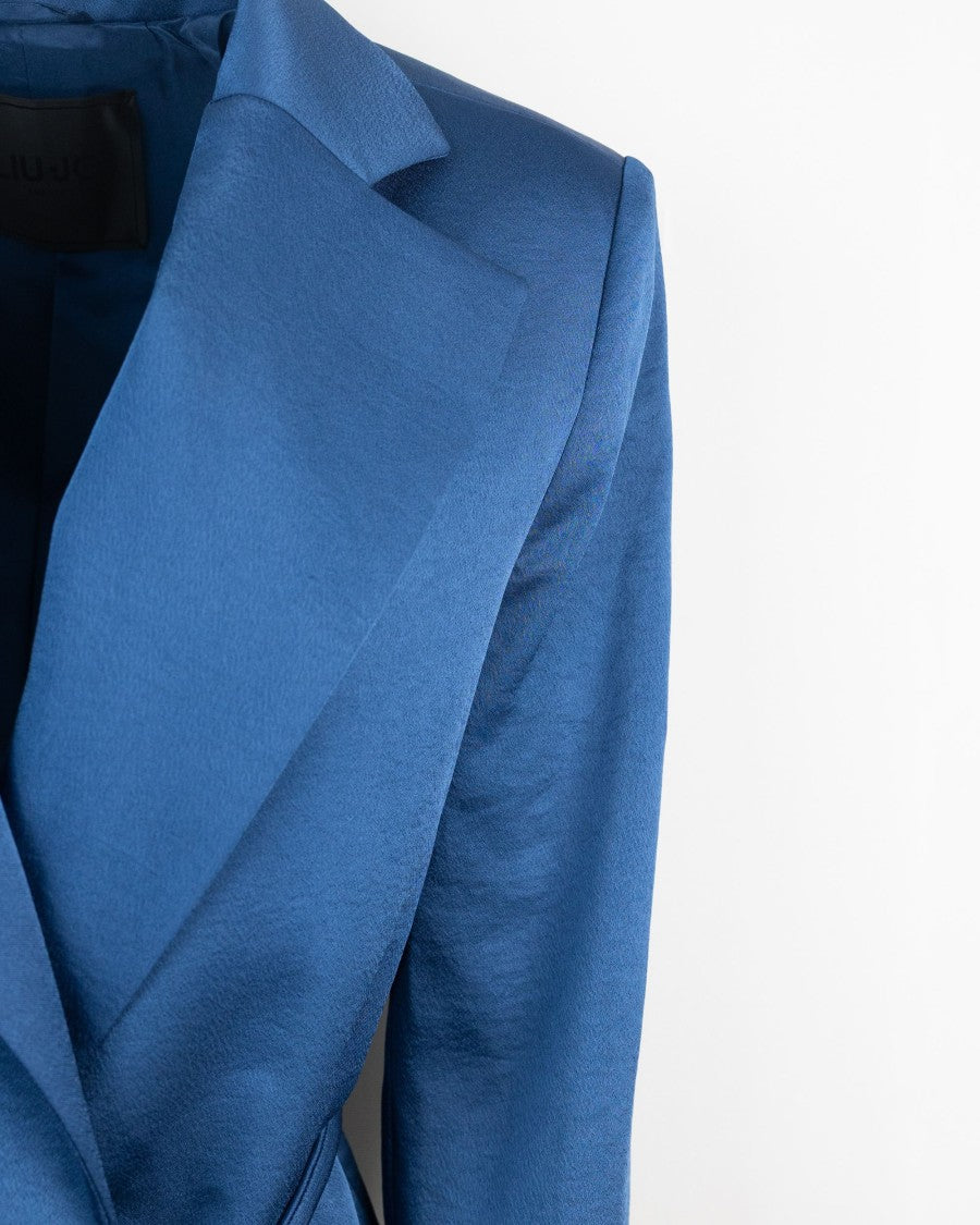 Liu Jo Belted Blazer – Blue