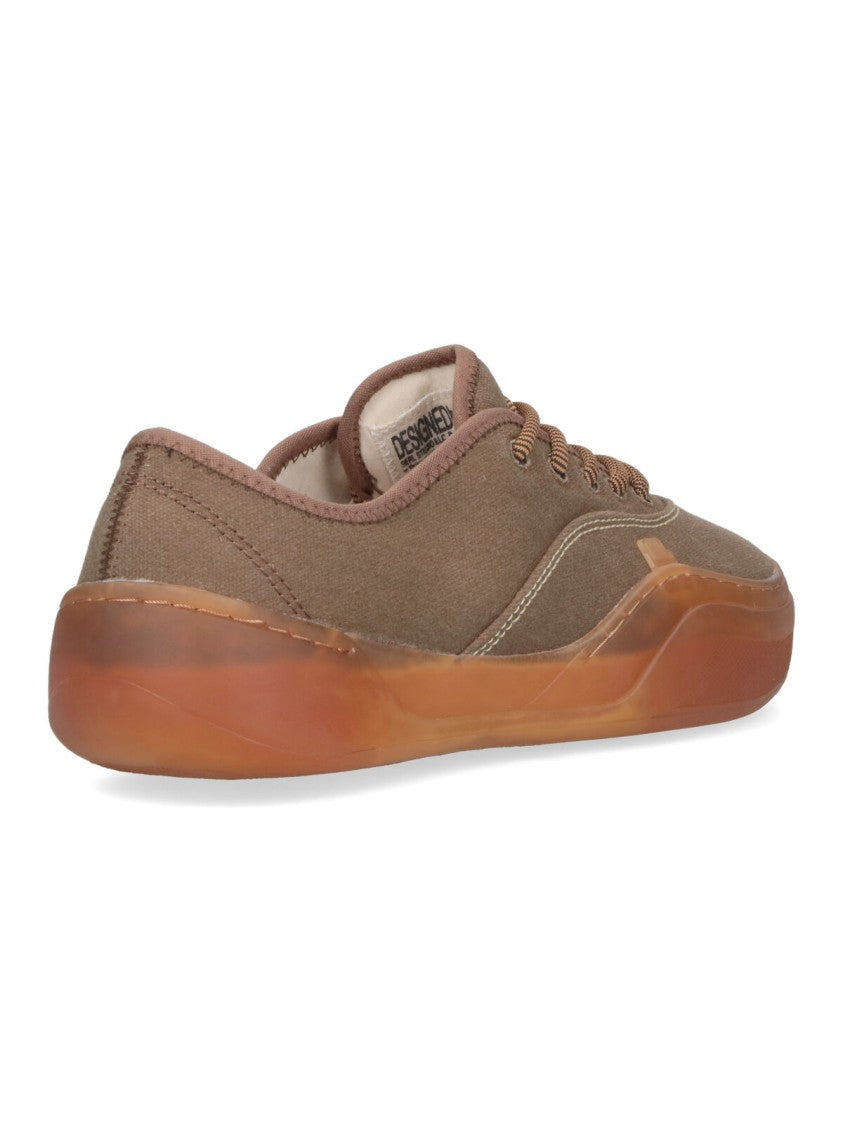Erl "Camino Low Skate" Sneakers – Brown