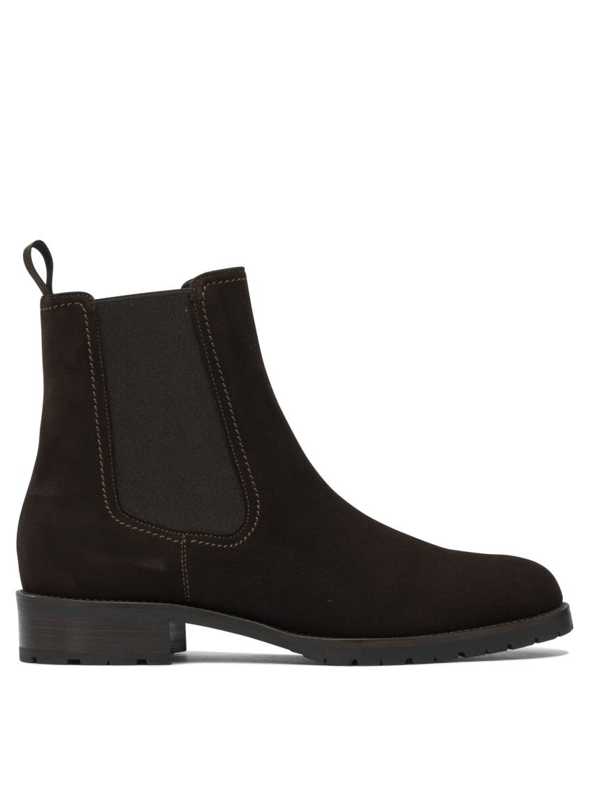 Maretto Rounded Toe Ankle Boots