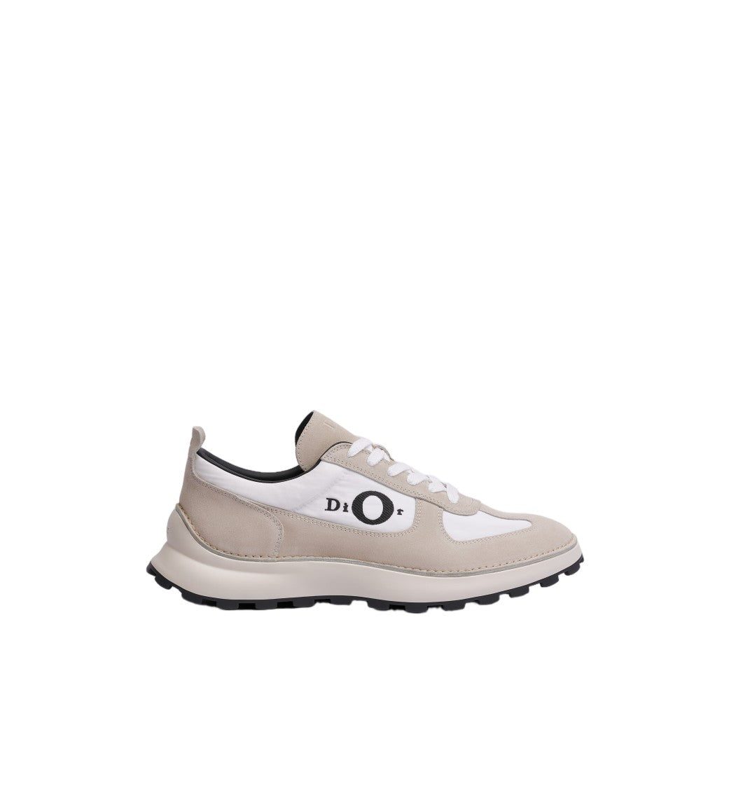 Christian Dior Low-Profile Sneaker With Textured Design And Bold Logo