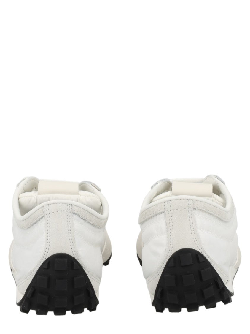 Balmain Racing Low Textured Rubber Sole Sneakers