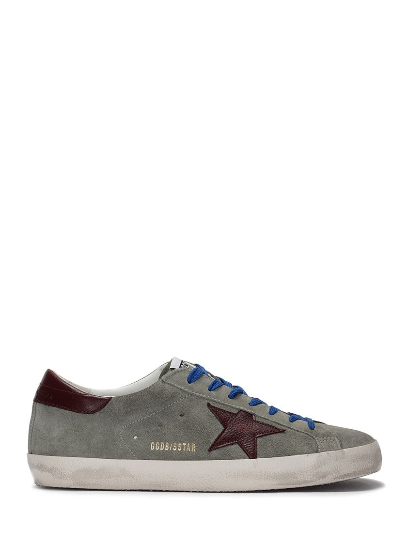 Golden Goose Super-Star Suede Upper And Toe Leather Star And He