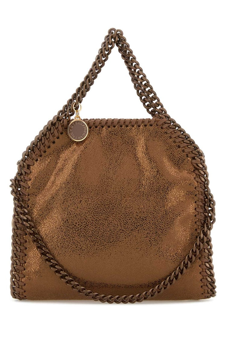 Stella Mccartney Bronze Shaggy Deer Mini Falabella Handbag