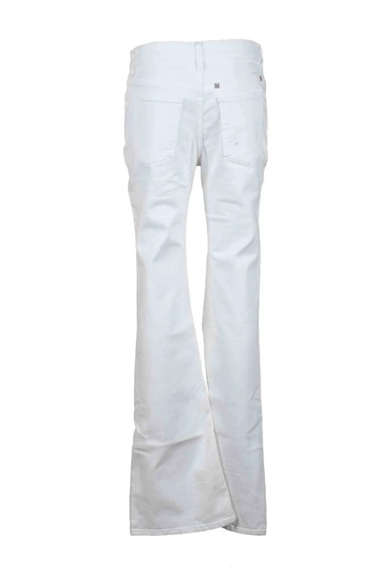 Givenchy Givenchy Stretch Cotton Trousers - White