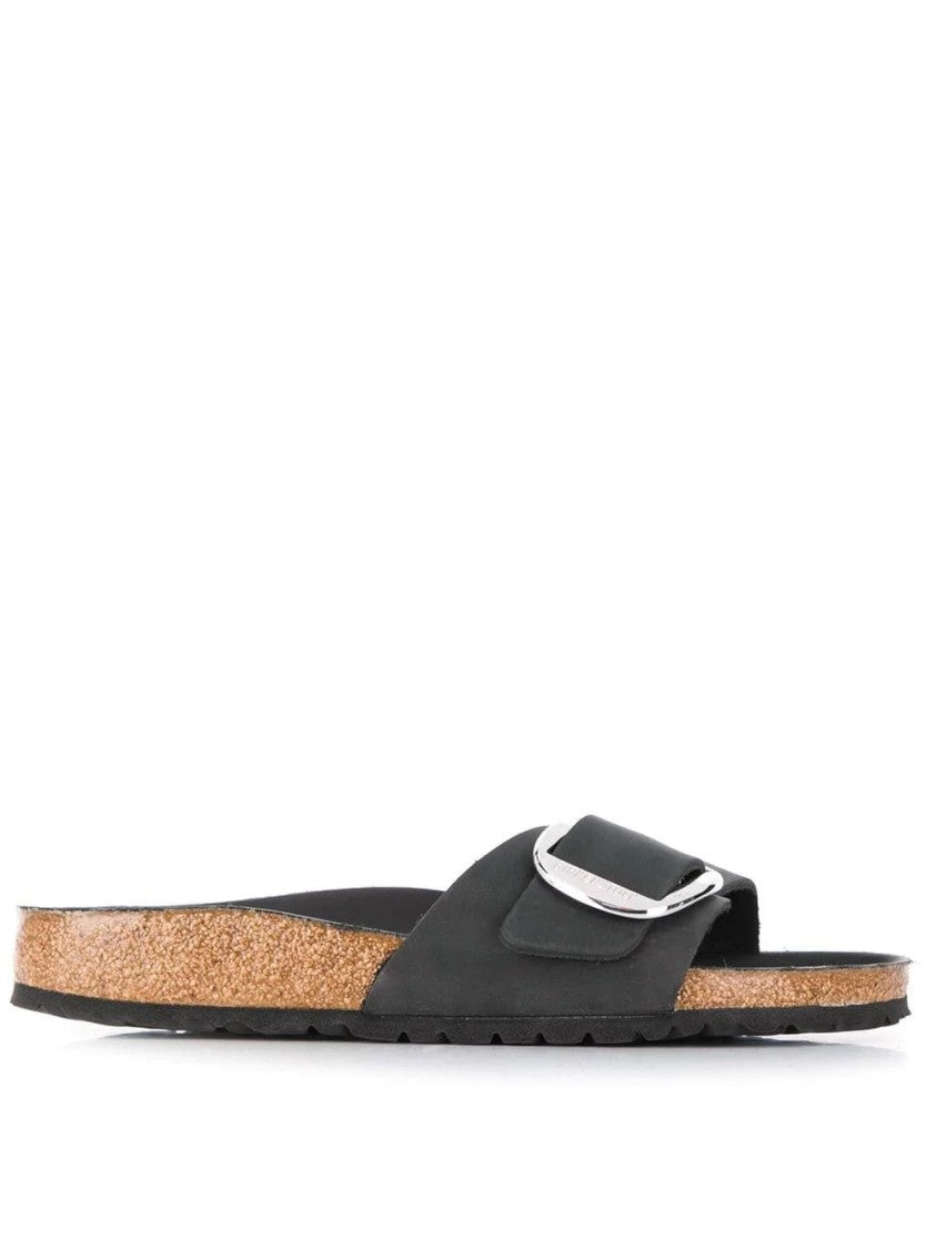 Birkenstock Statement Metallic Buckle Sandals