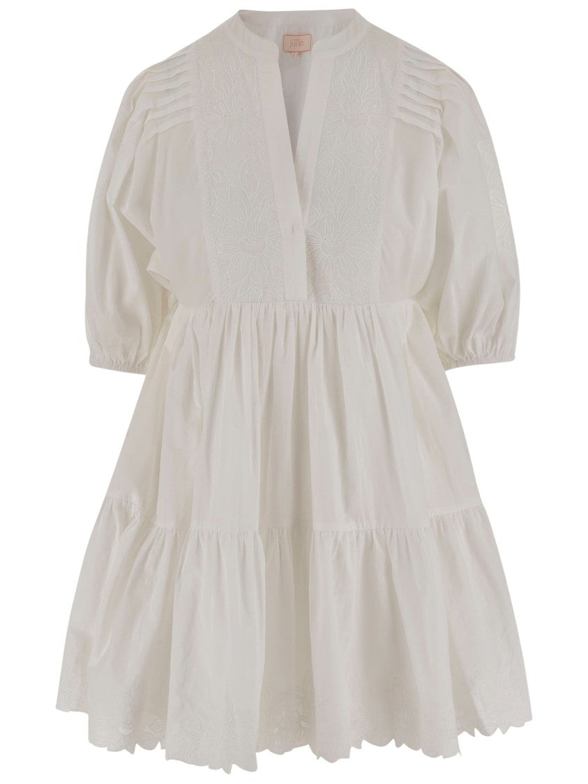 Calling June Dove Mini Dress