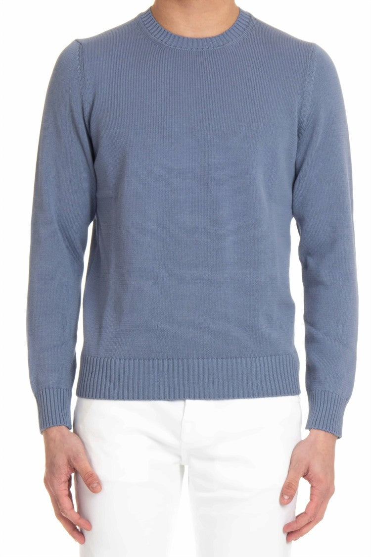 Drumohr Cotton Fine 5 Crewneck Sweater