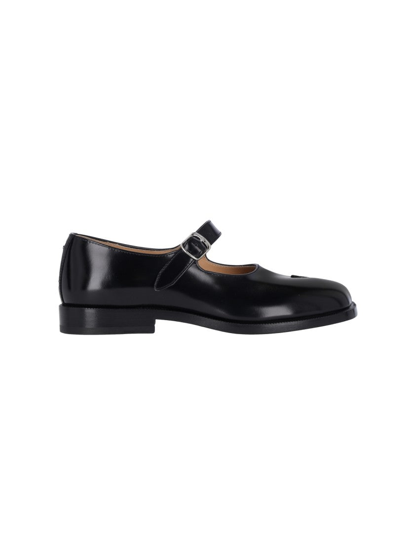 Maison Margiela Mary Janes "Tabi" With Square Toe