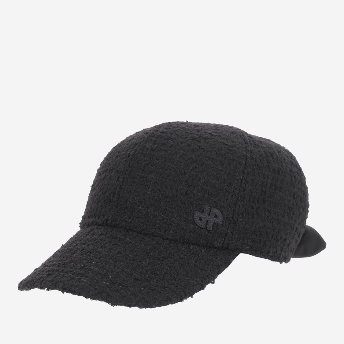 Patou Wool Tweed Baseball Cap