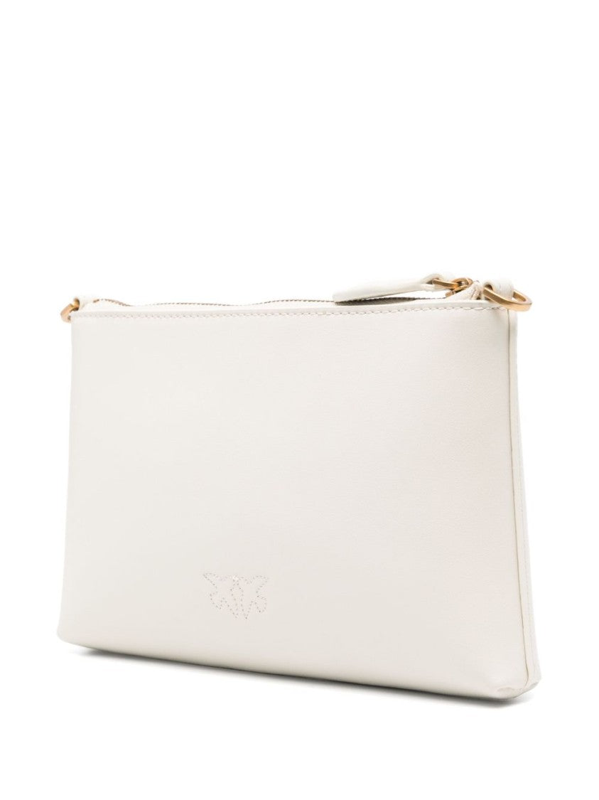 Pinko Rectangular Calfskin Shoulder Bag