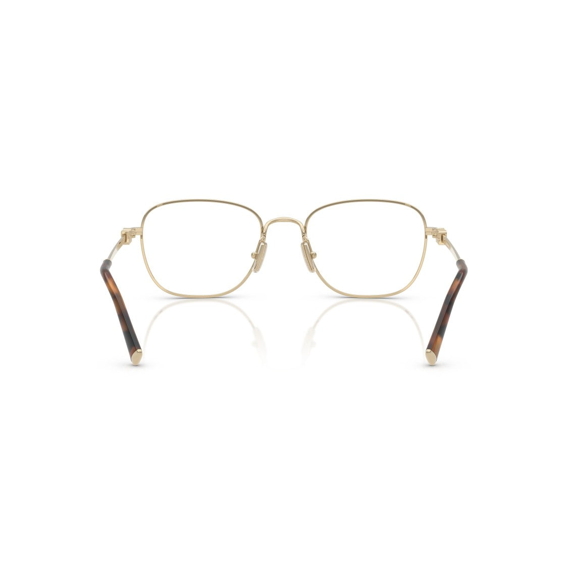 Miu Miu 0Mu 50Wv Square Lens Metal Frame Eyeglasses