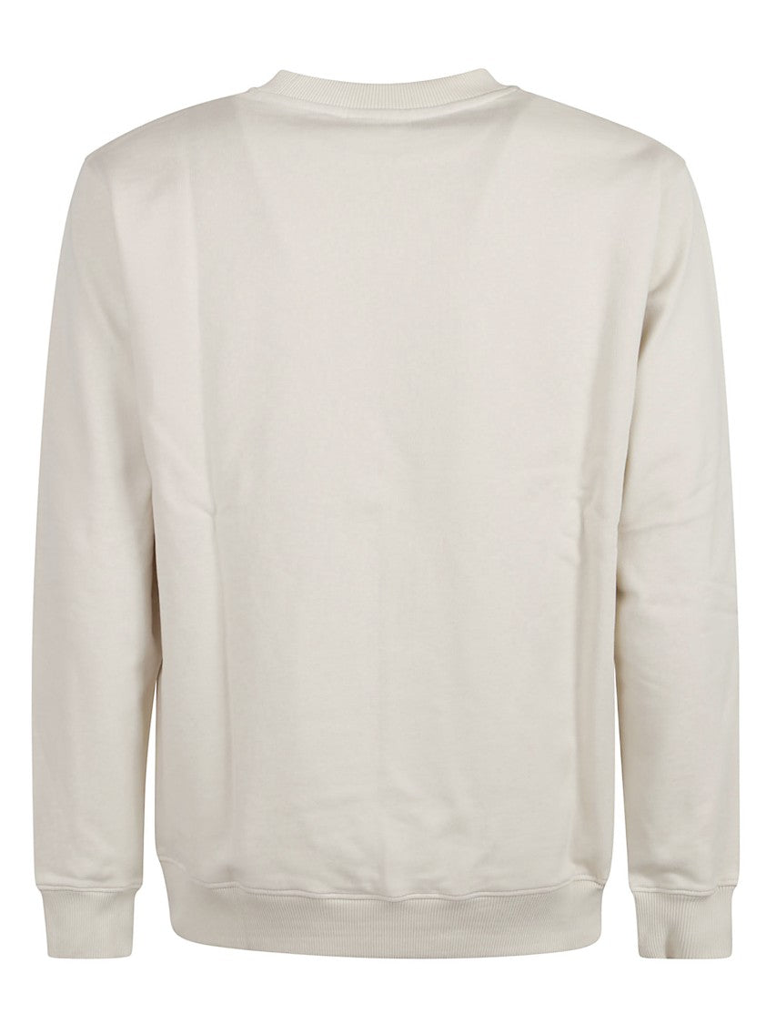 Drôle De Monsieur Minimalist Classic Slogan Cotton Sweatshirt