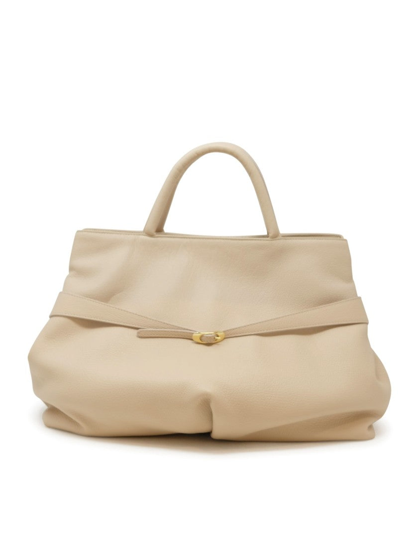 Roberto Del Carlo Virna Nude Leather Bag