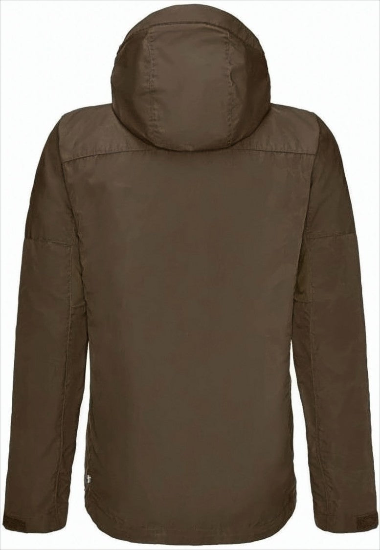 Fjallraven Kanken G-1000 Fabric Brown Jacket With Adjustable Features And Functional Design