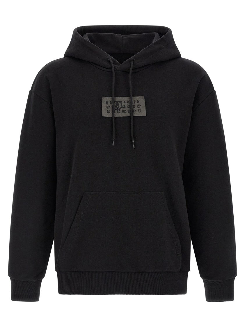 Mm6 By Maison Margiela Cotton Hoodie Logo Patch