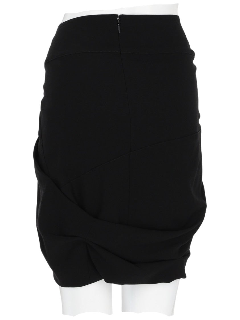 Isabel Marant Draped Mini Skirt With Circular Ring Detail