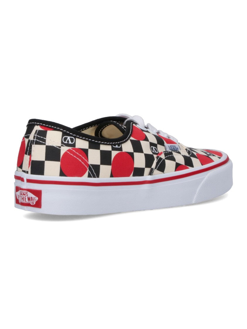 Valentino Garavani Low-Top Sneakers With Checkerboard Design