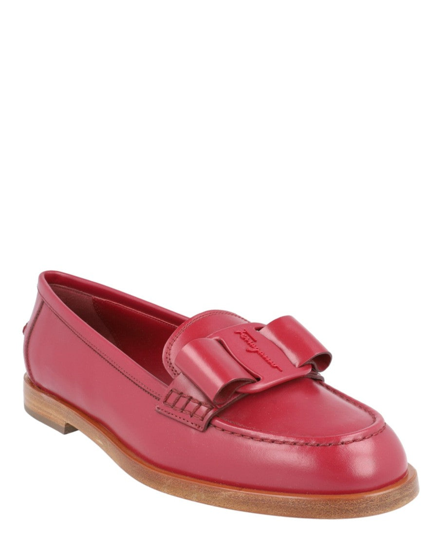 Ferragamo Vivaldo Leather Loafer