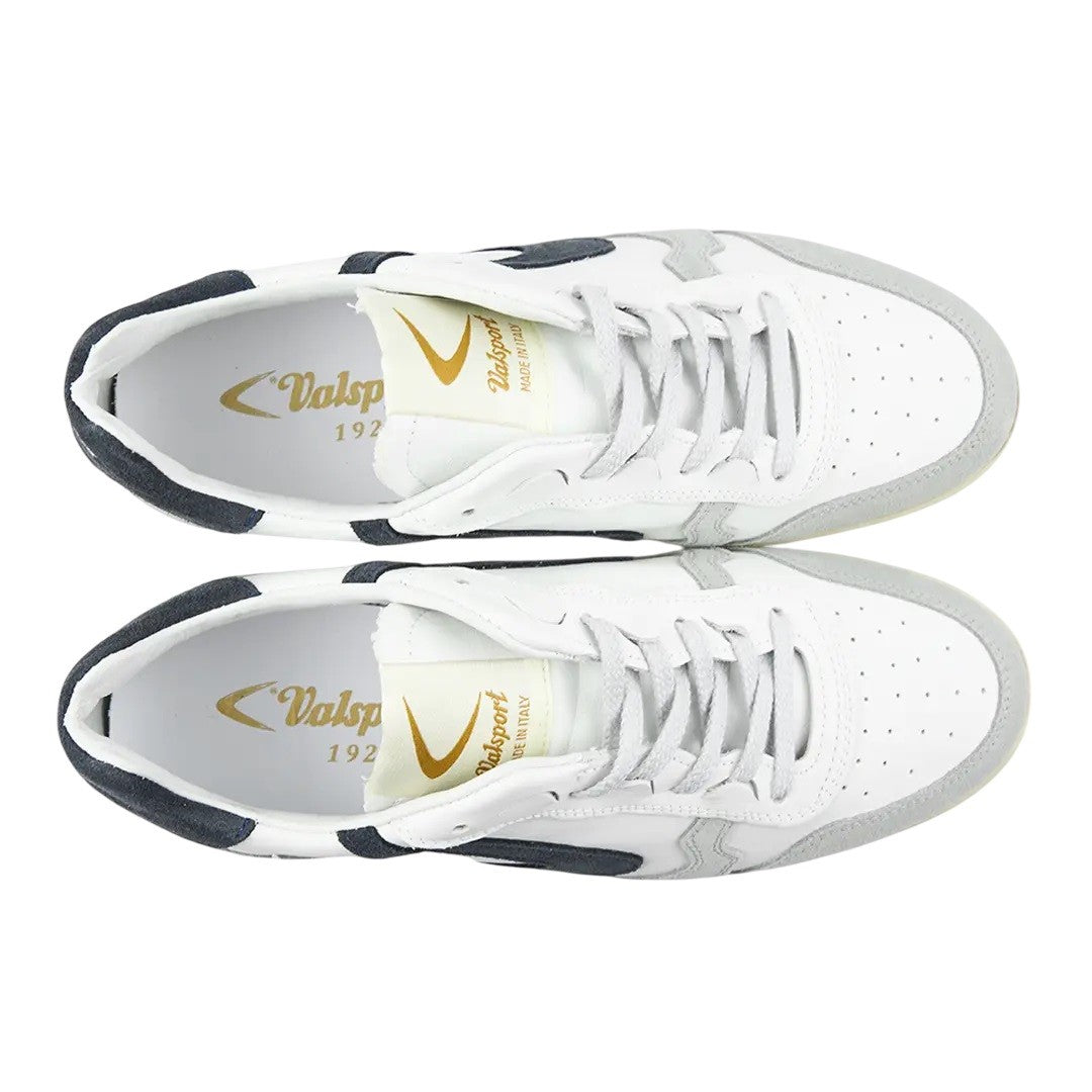 Valsport Premium Leather And Suede Sneakers With Rubber Cupsole