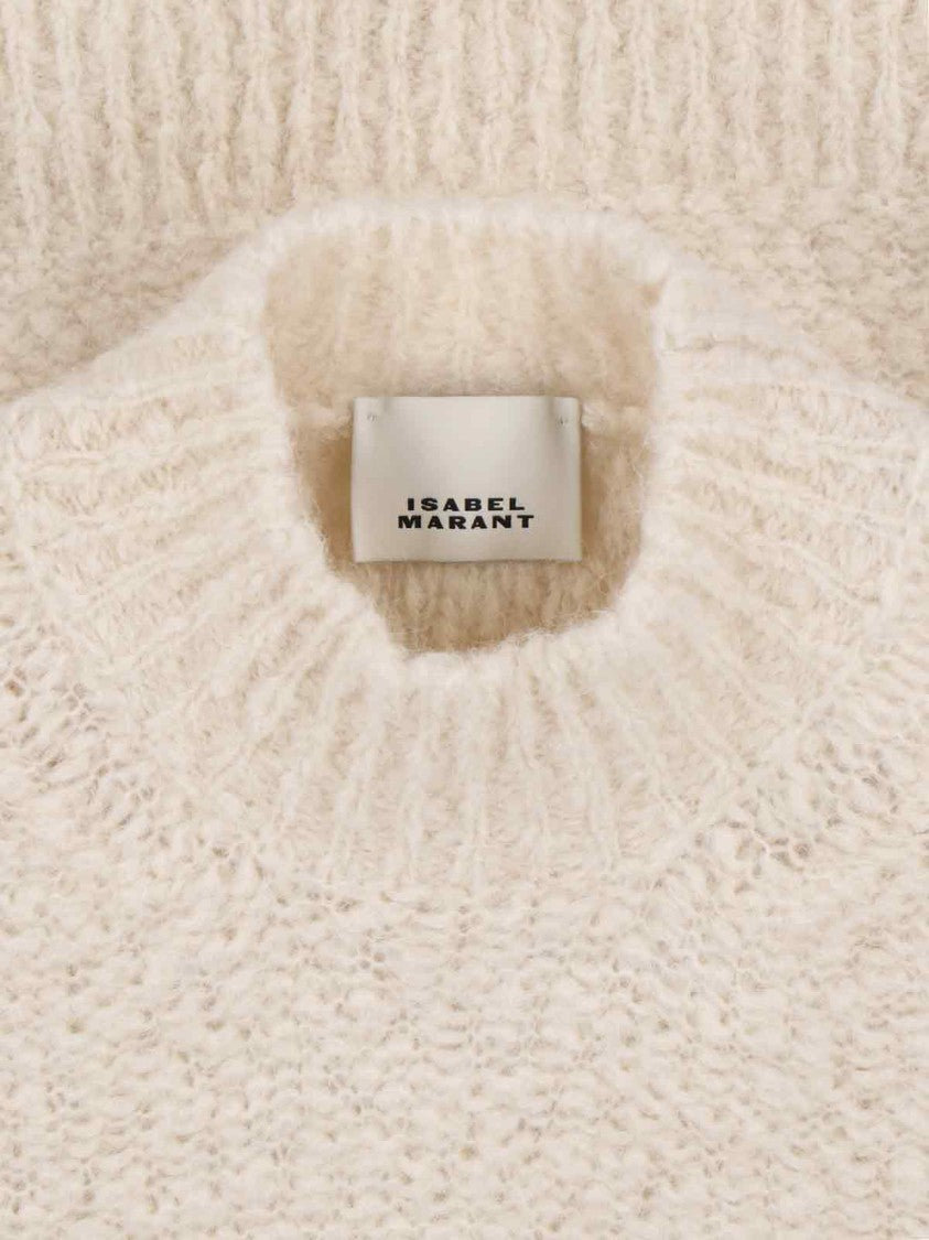 Isabel Marant Relaxed Fit High Neck Sweater With Longer Hem