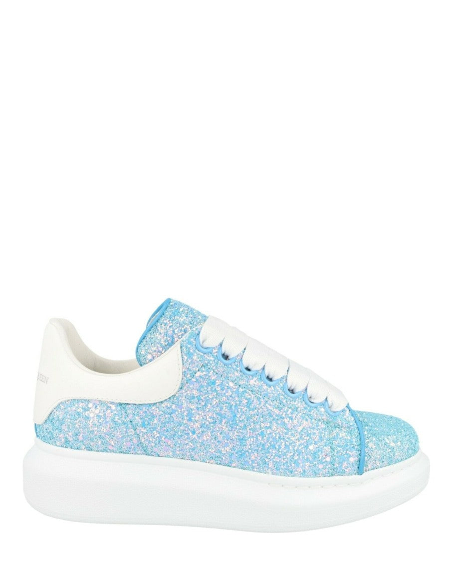 Alexander Mcqueen Glitter Oversized Sneakers