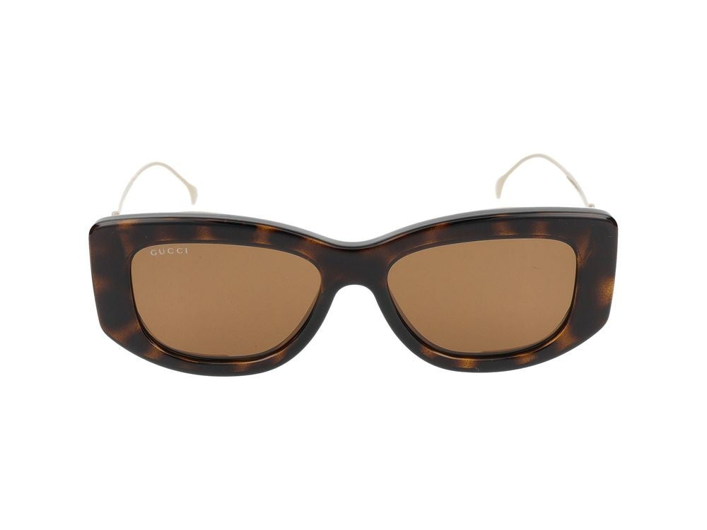 Gucci Sunglasses Gg1566s 002 Havana Gold Brown 55/17/120