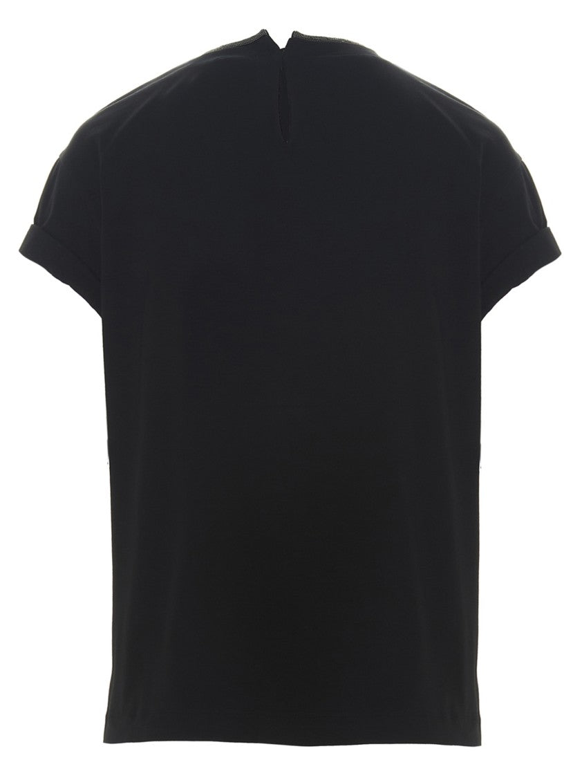 Brunello Cucinelli Monile Crew-Neck T-Shirt