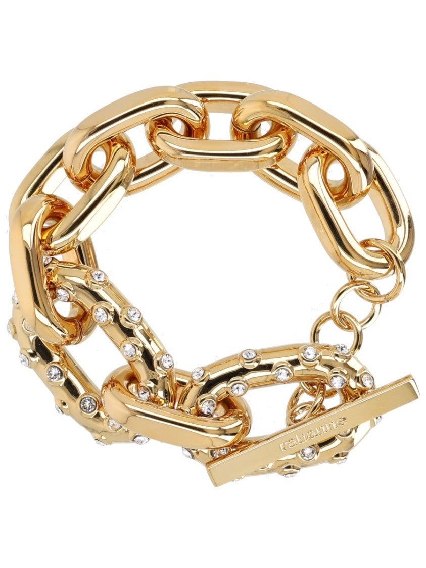 Rabanne Xl Link Brass Toggle Bracelet