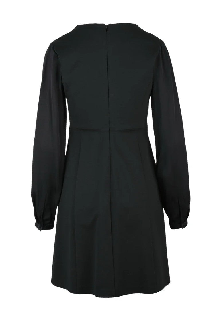 Twin-Set Flared Dress - Black