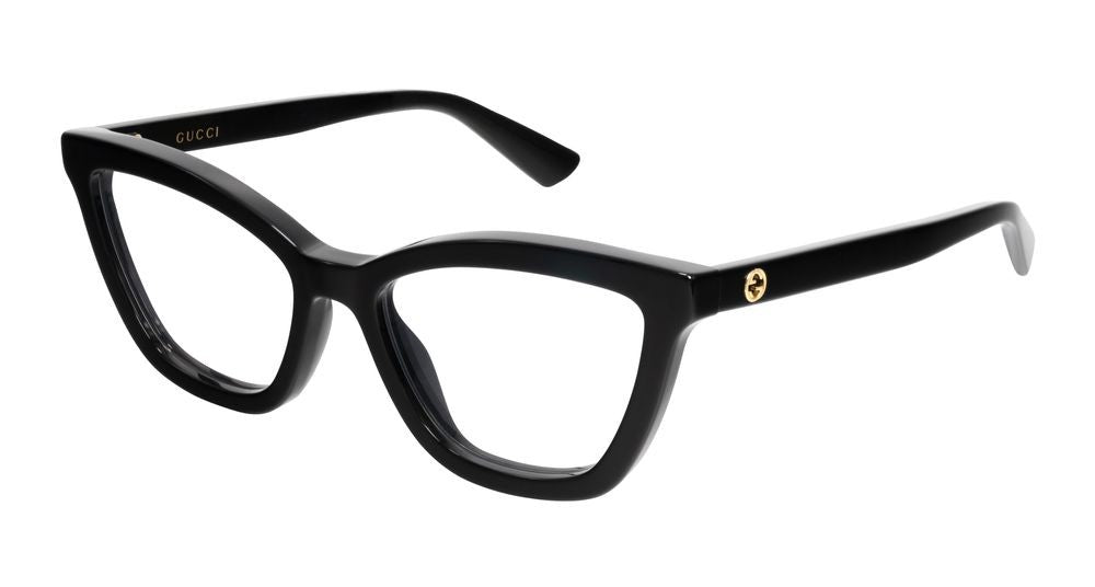 Gucci Eyeglasses Gg1686o 001 Black Black Transpare 51/17/135