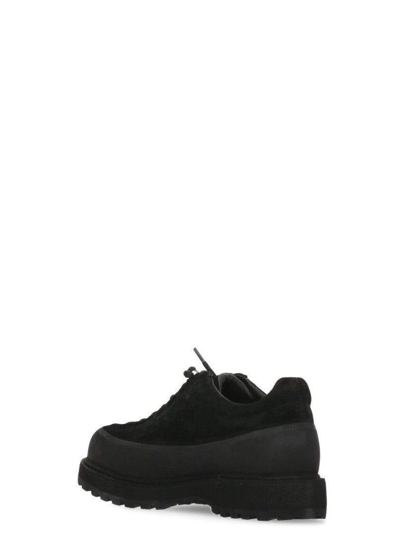 Stone Island Suede Leather Sneakers