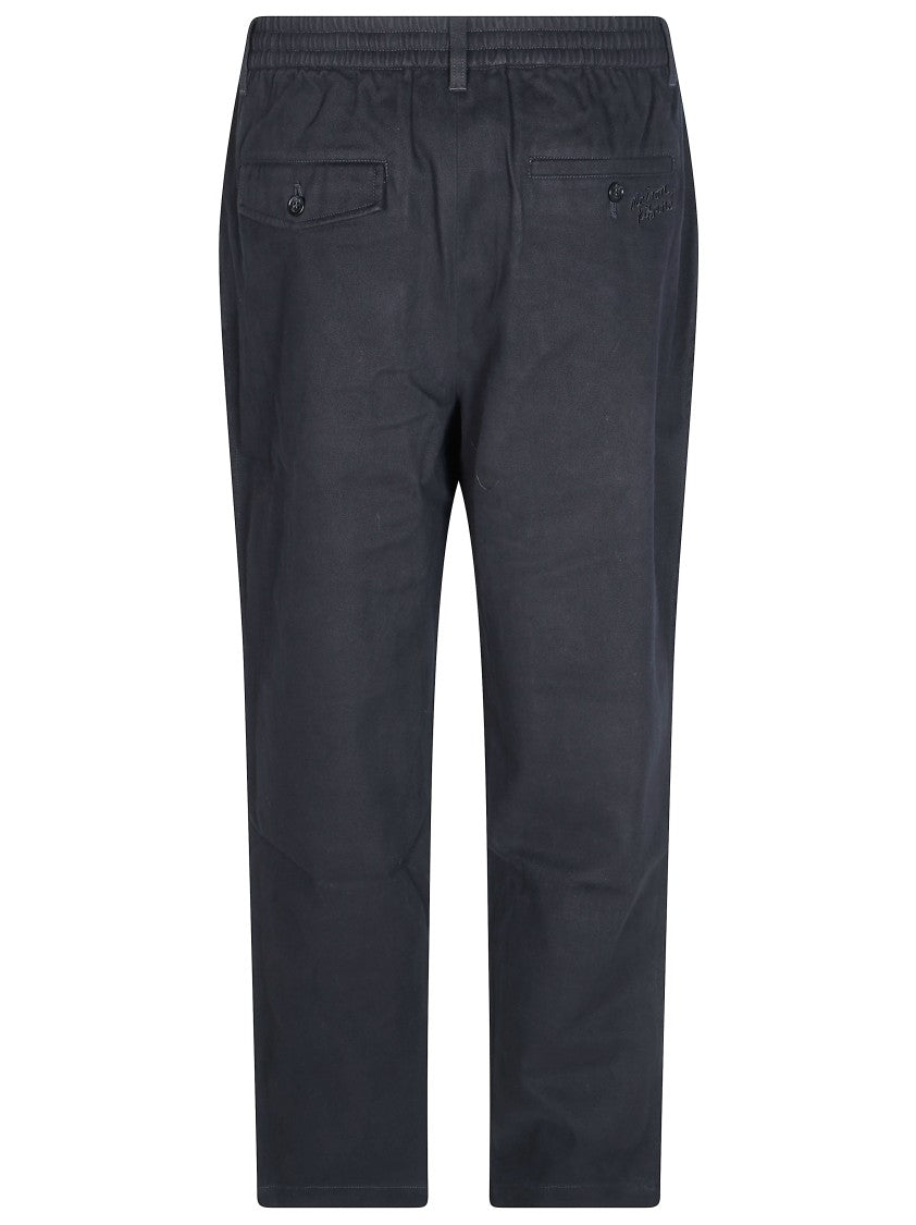 Maison Kitsuné Elasticated Pleated Formal Pants