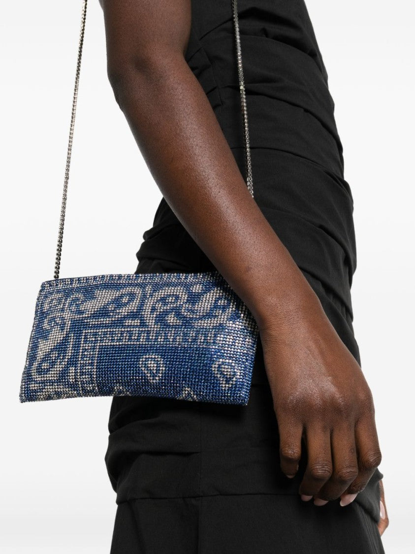 Benedetta Bruzziches Metal Mesh Shoulder Bag