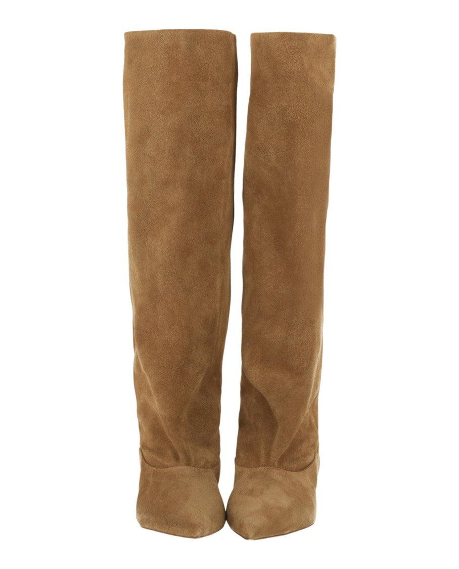 Paris Texas Ines Suede Knee-High Boots