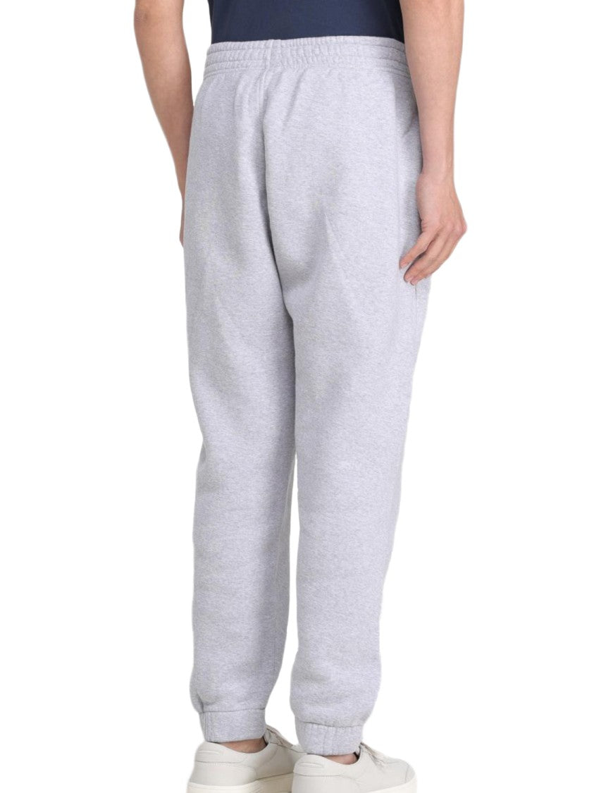 Maison Kitsuné Slim-Fit Cotton Leggings With Embroidered Detail