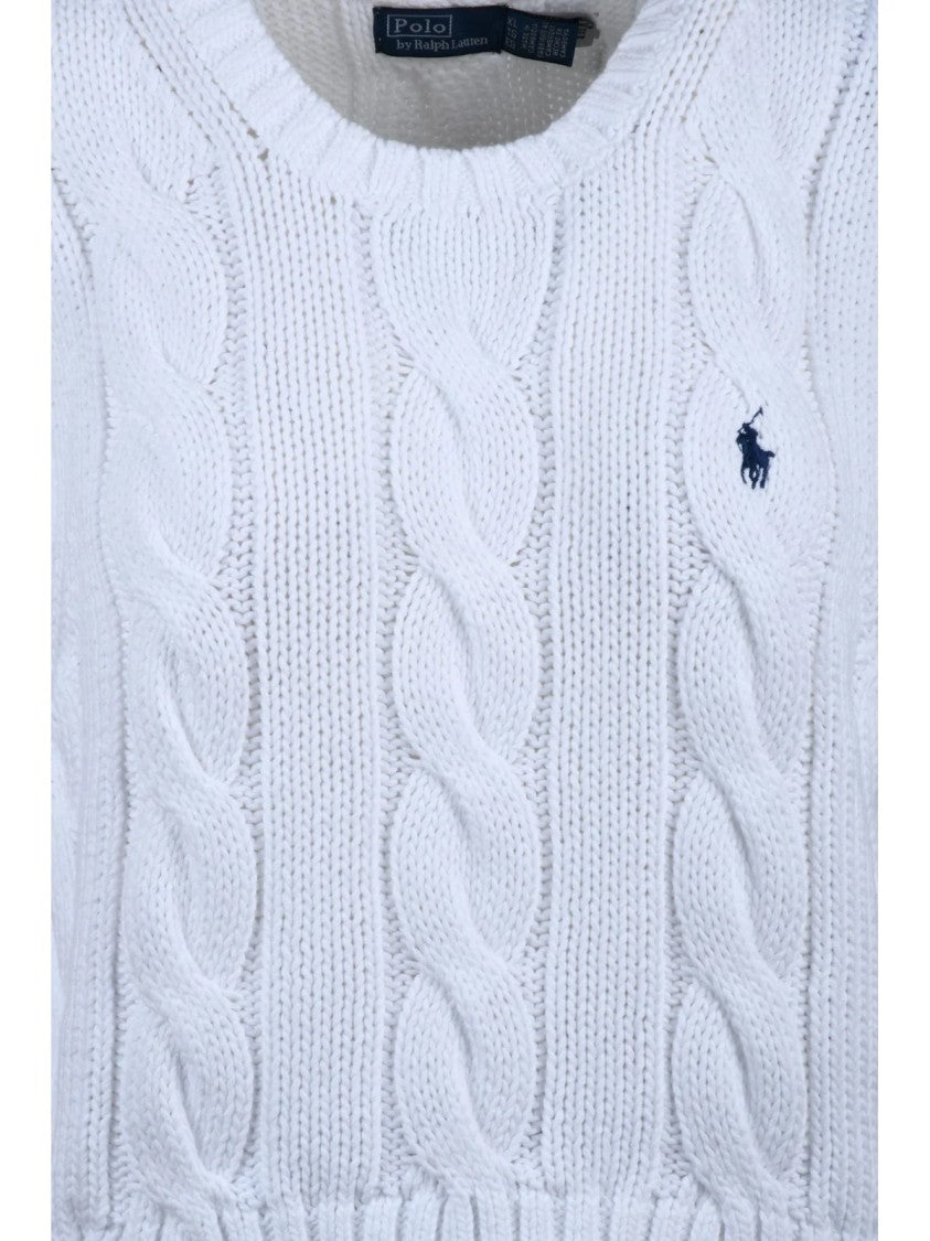 Polo Ralph Lauren White Cotton Vest