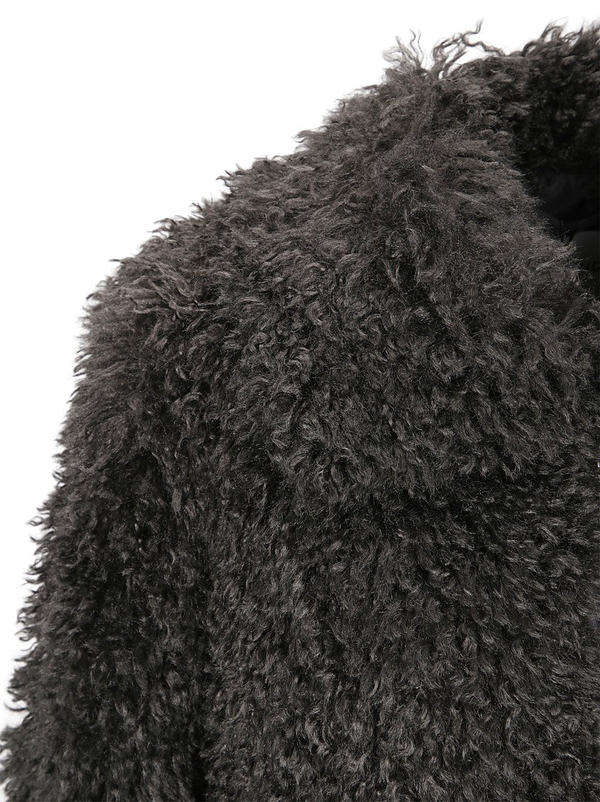 Stand Studio Short Faux Fur Jacket