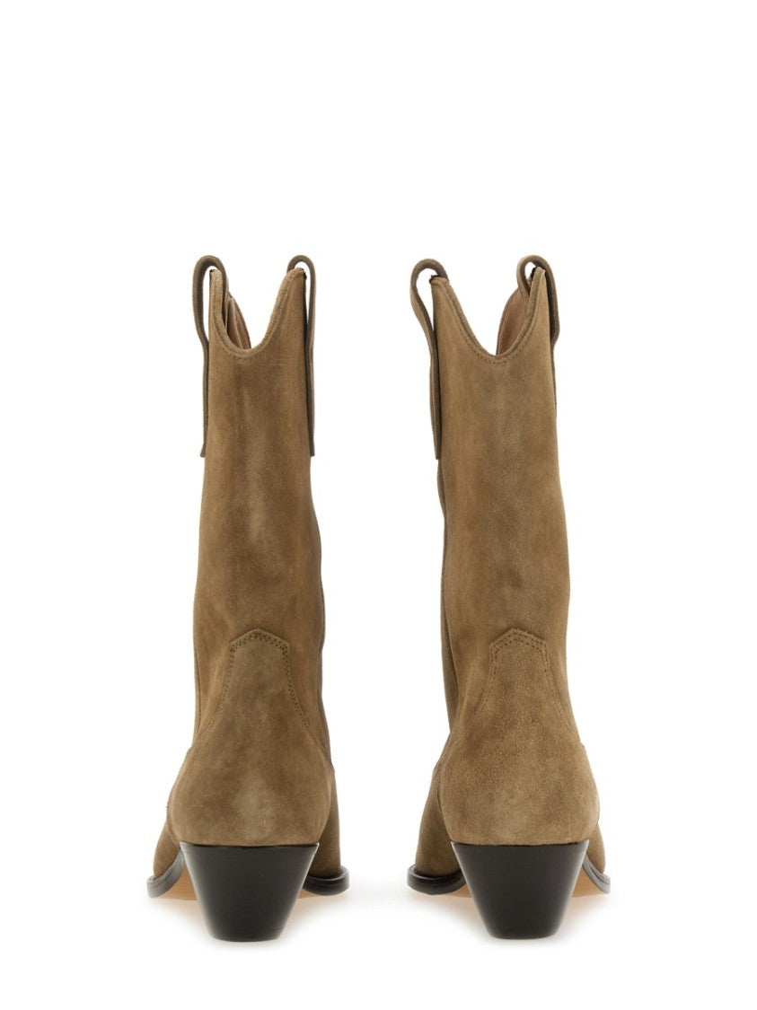 Isabel Marant Duerto Mid-Calf Suede Boots