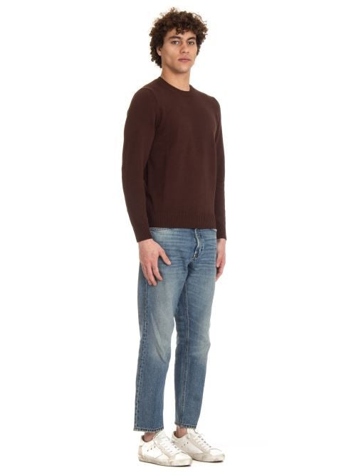 Drumohr Cotton Fine 5 Crewneck Sweater