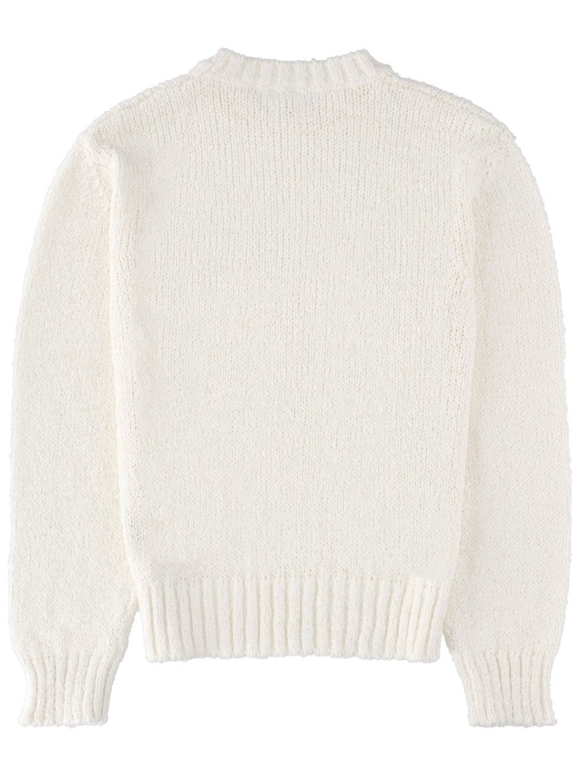 Sunflower Frederik Slightly Cropped Textured Cotton Sweater