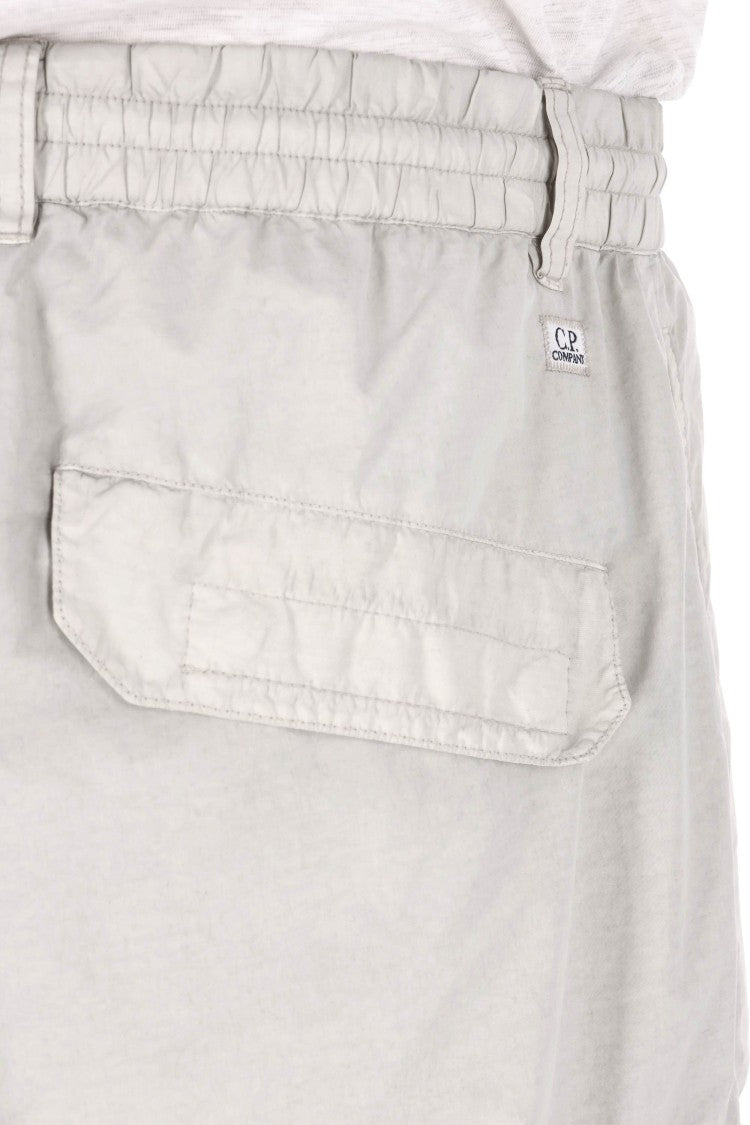 C.P. Company Grey Flatt Nylon Cargo Pants