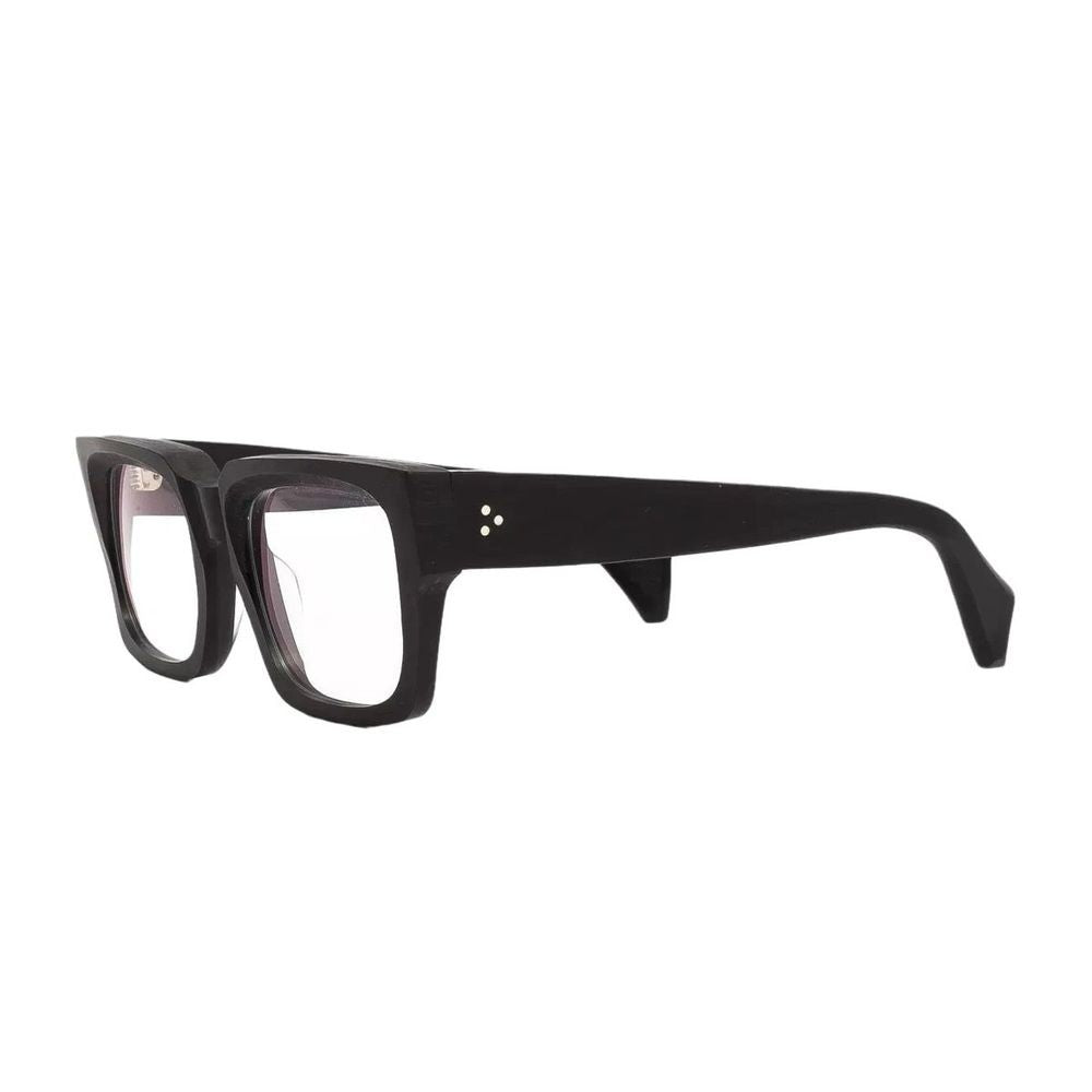 Dandy's Arthur Rough Rectangular Black Acetate Eyewear